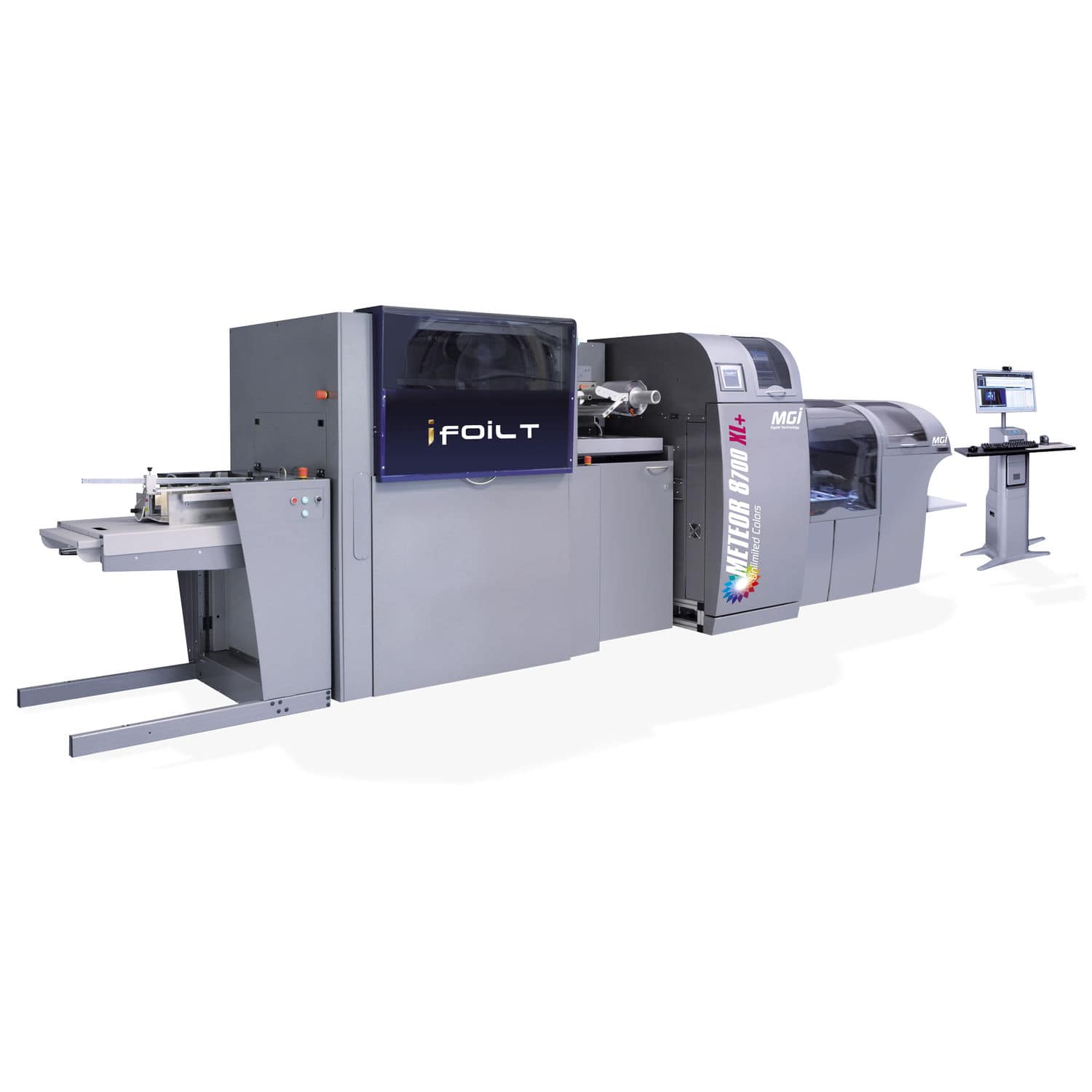 Sheet fed offset press Meteor 8700 XL+ MGI Digital Graphic Technology for paper / for plastics