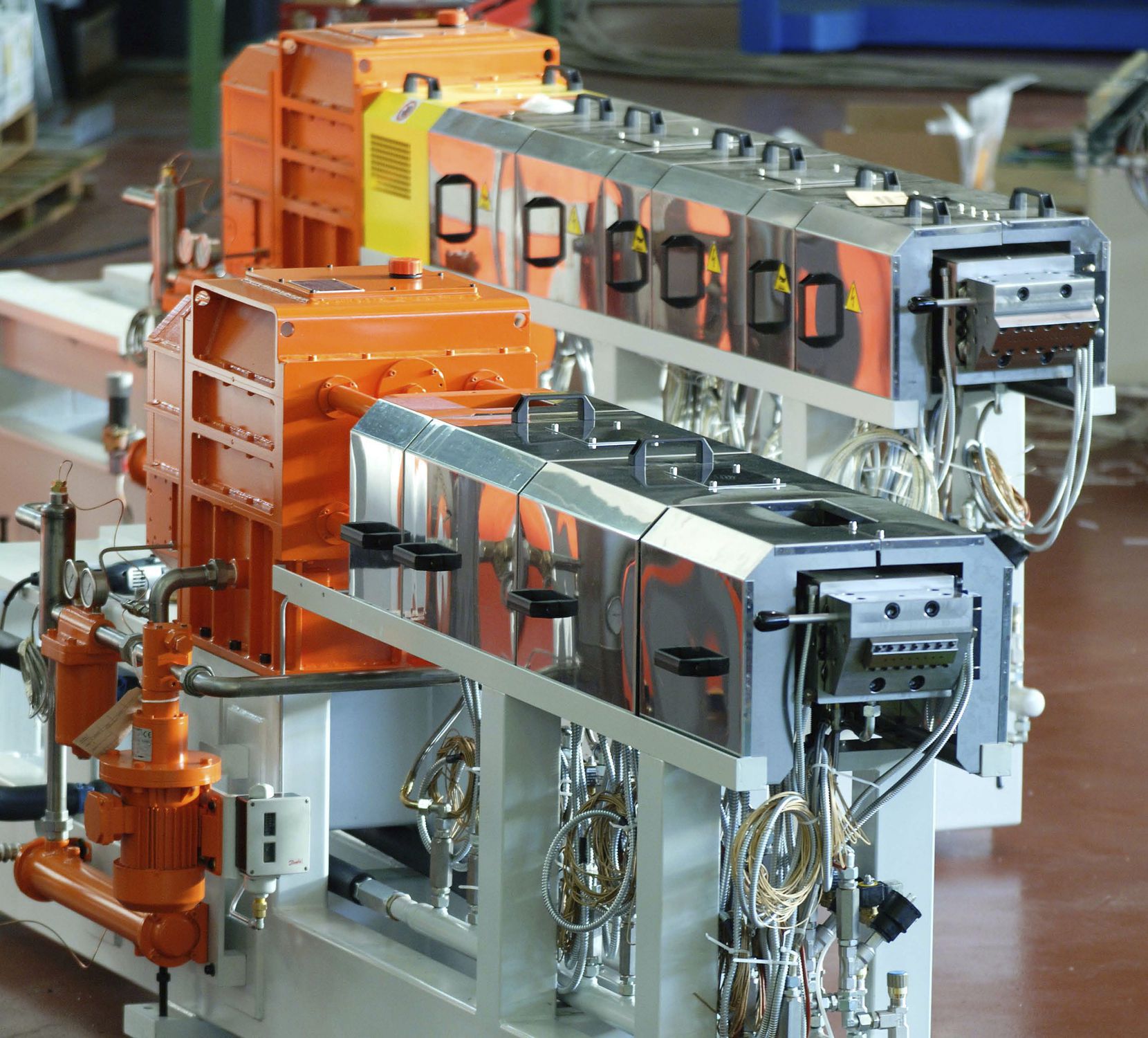 Screwdriver Machine Modularity Co-rotating twin-screw extruder - MCM - ICMA San Giorgio
