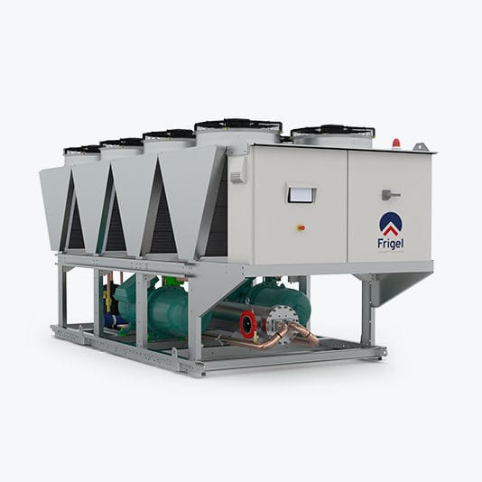 Industrial chiller - 3HL - Frigel Firenze SpA - screw compressor / air ...
