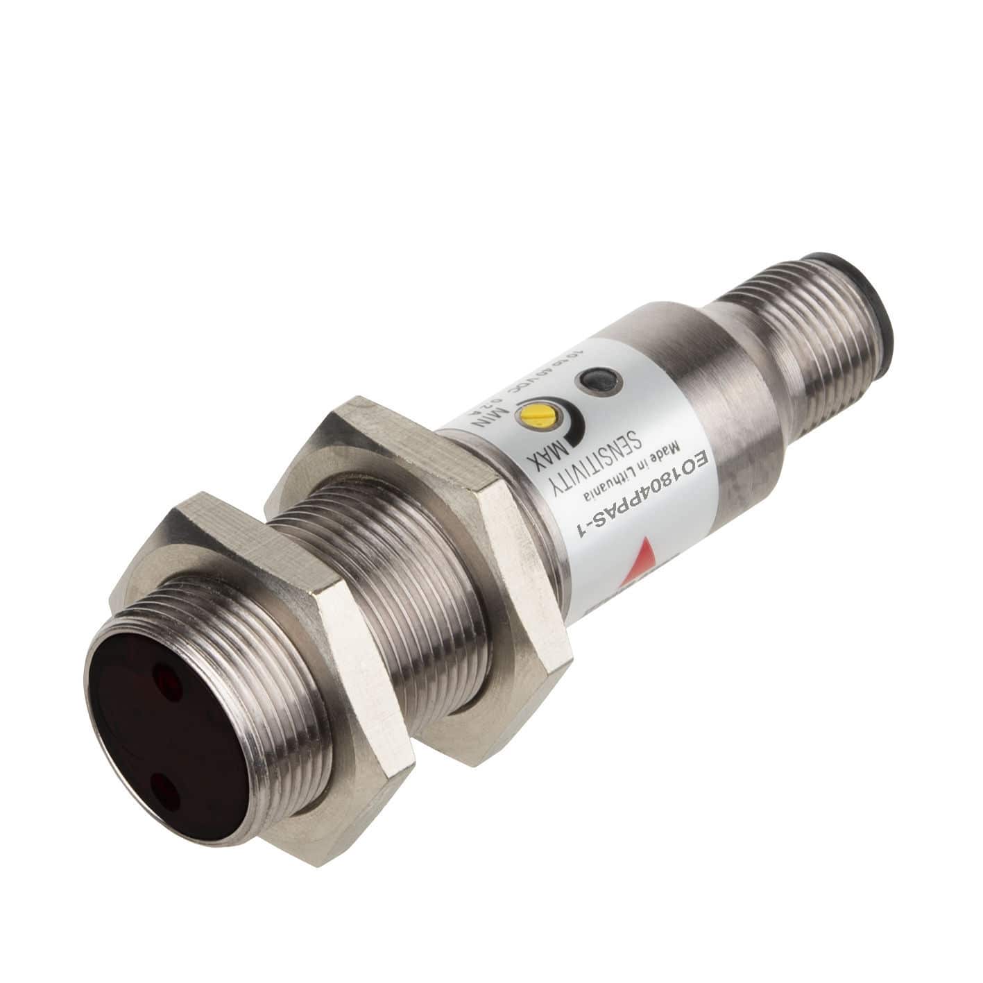 Diffuse Reflective Photoelectric Sensor Eo1804ppas 1 Carlo Gavazzi Cylindrical Infrared