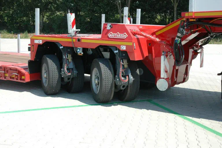 ノーテブーム　2-axle Pendel-X Euro Low-loader ノーテブーム 2-axle Pendel-X Euro Low-loader Gooseneck semi