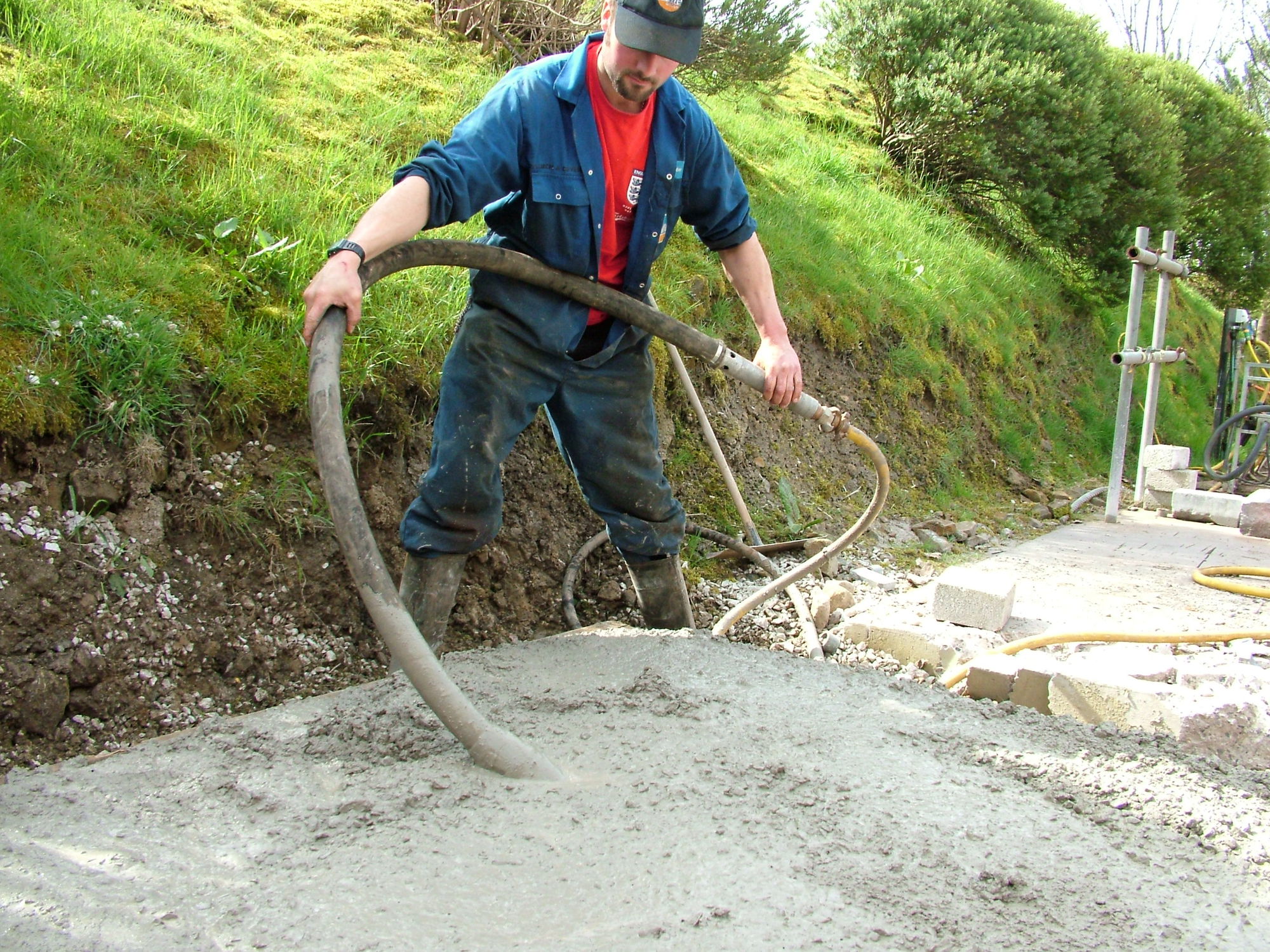 Pneumatic concrete internal vibrator BGP series BELLEGROUP Videos