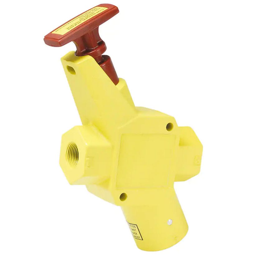 Plug valve - LV series - Watts Fluid Air - manual / pneumatic / lockable