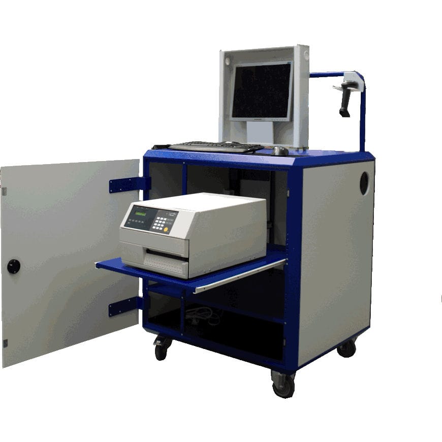 Protective LOGIRACK LM REALISATIONS on casters / with