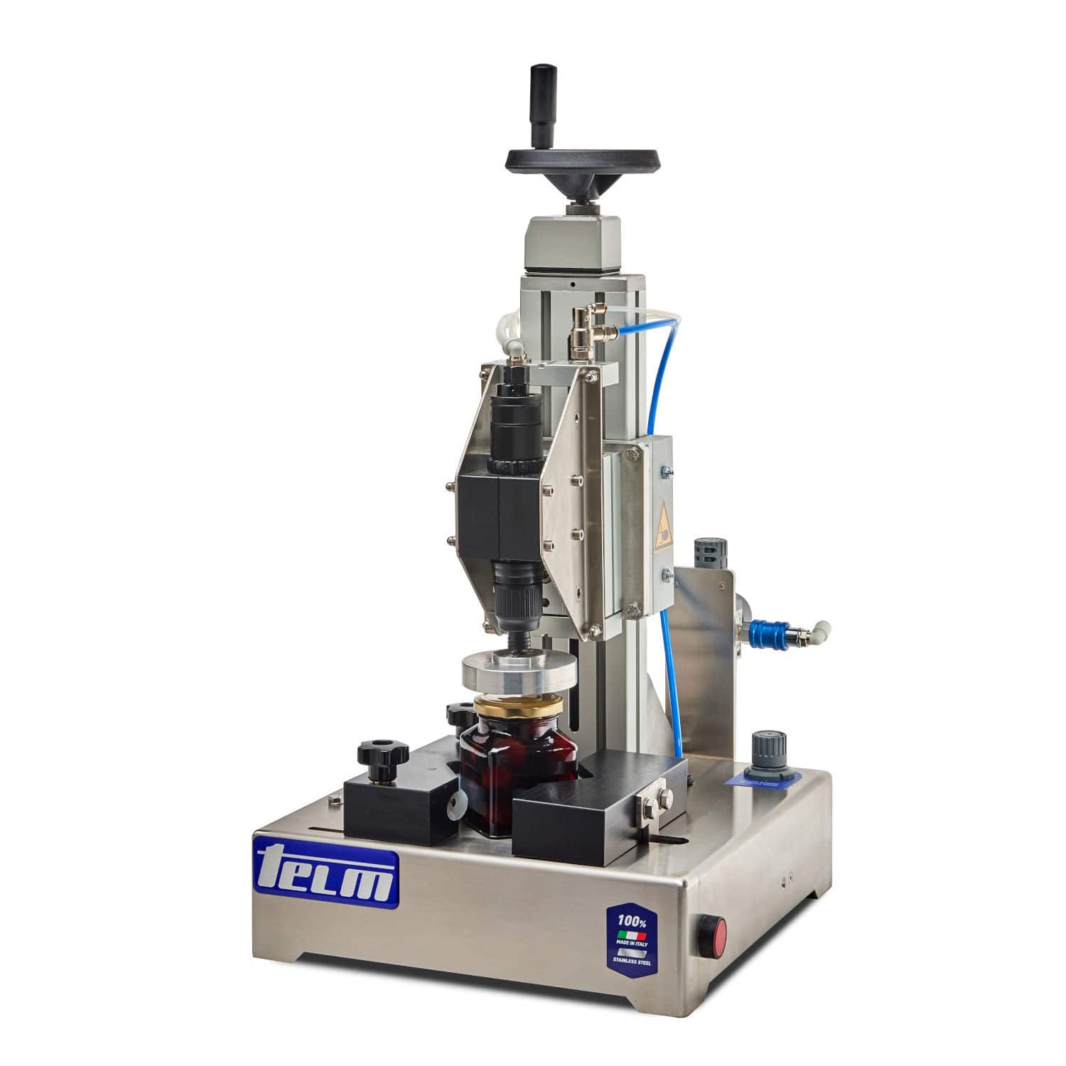 Pressure capping machine - Telm srl - semi-automatic / for twist-off ...