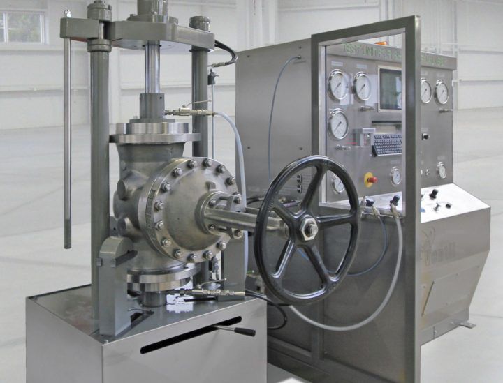 Pressure test bench VCB30L Ventil Test Equipment BV