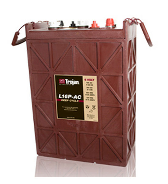 6 V battery L16PAC Trojan Battery Company deep cycle / liquid
