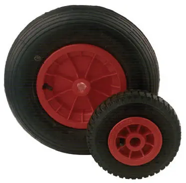 220 x 65 SACK TRUCK TROLLEY 12MM ROLLER BEARINGS BLACK PNEUMATIC WHEEL 2.50-4 