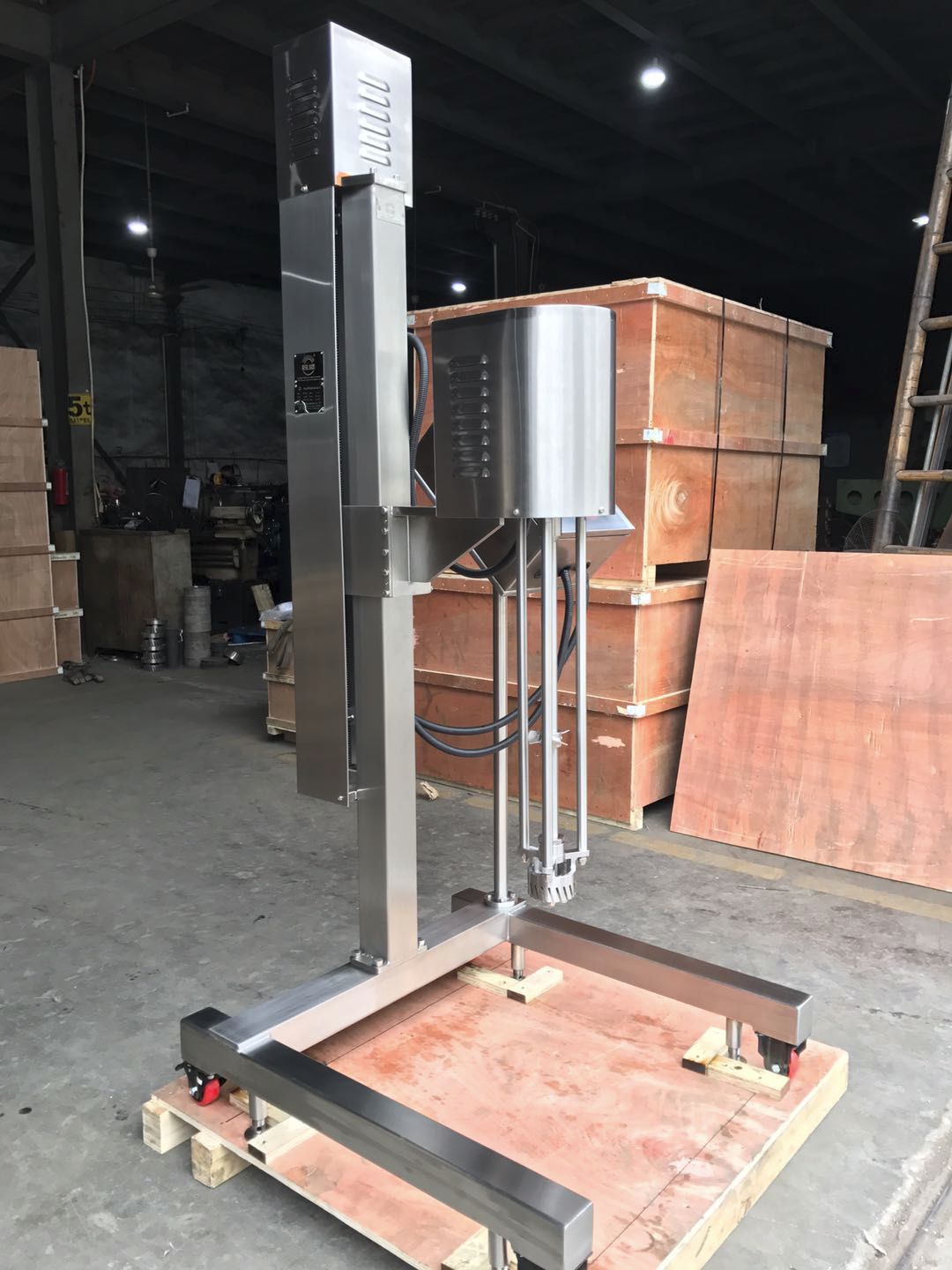 Rotor-stator mixer - ZHEJIANG XINGSHENG MACHINERY CO.,LTD - batch ...