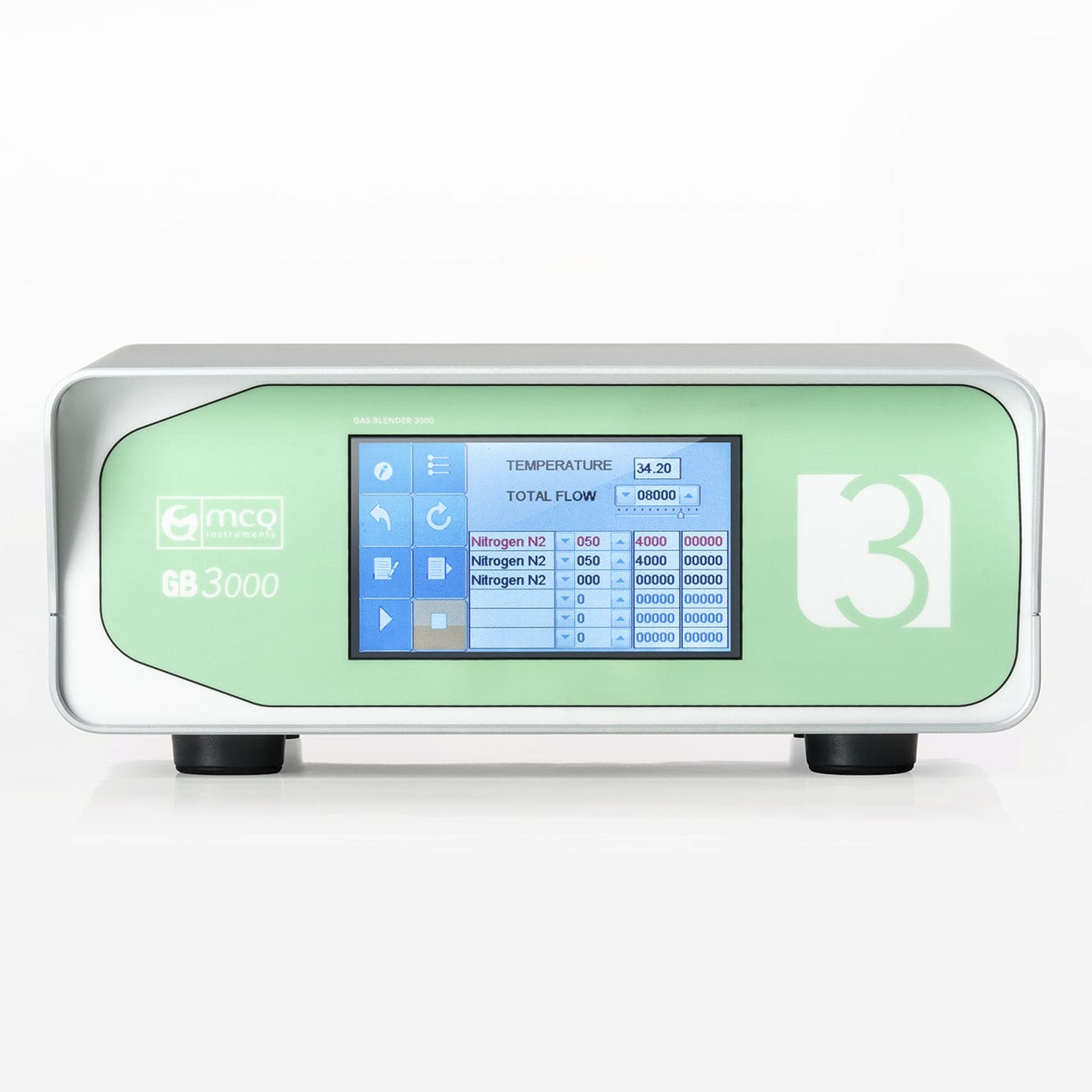 Gas mixer GB 3000 MCQ Instruments dynamic / continuous / laboratory