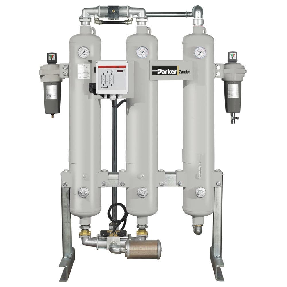 Heatless adsorption compressed air dryer KAMT 3595 series Parker