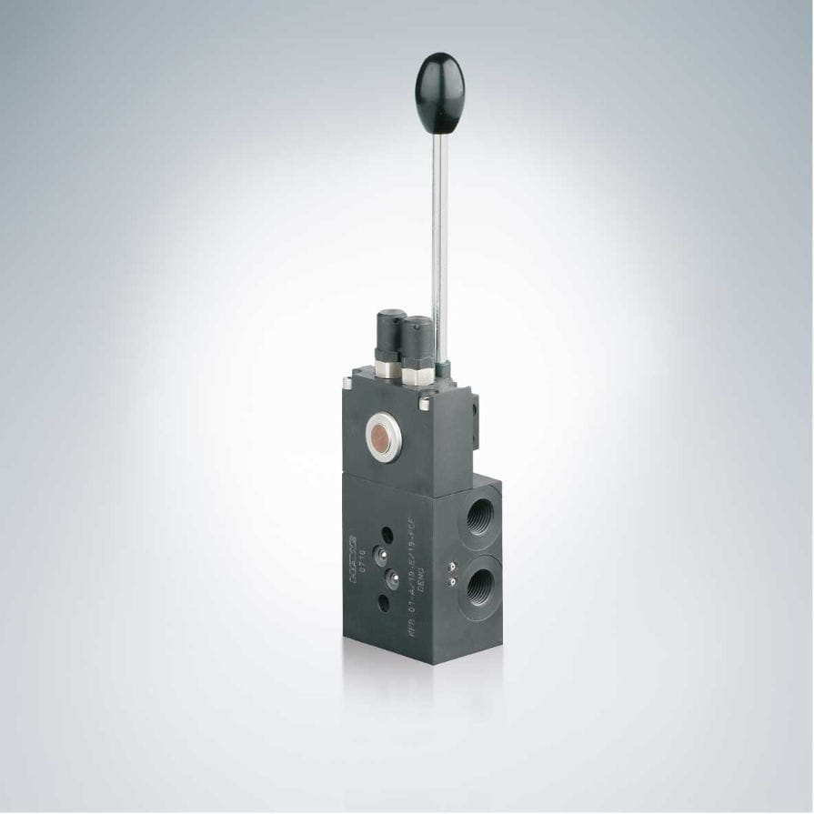 Hydraulicallyoperated valve KFB 01 HAWE Hydraulik SE manual