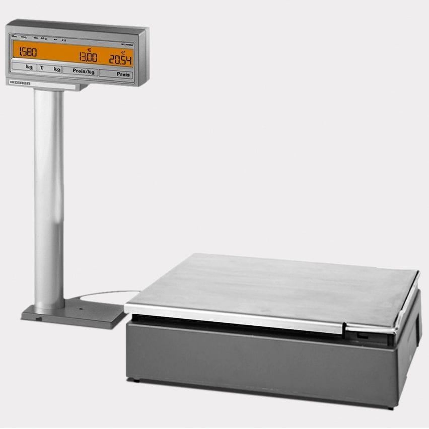 Electromechanical scale - CS 300 TE - BIZERBA - kg / external / with ...