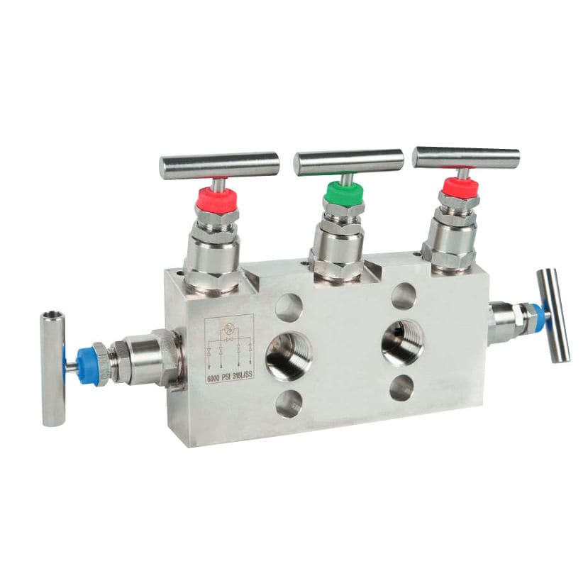 5-way manifold - IV30 - WIKA Alexander Wiegand SE & Co. KG - stainless ...