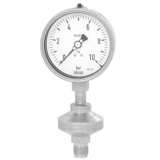 diaphragm seal pressure gauge