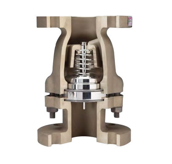 Disc check valve Excalibur® NAB DFT Inc. for water / flange / bronze