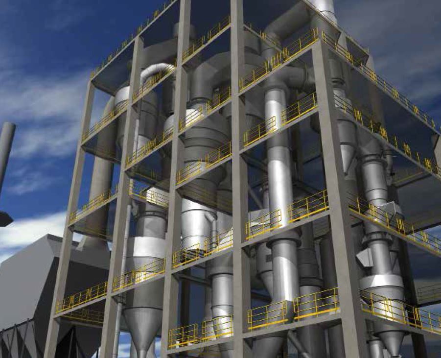 Alumina gas calciner FLSmidth DorrOliver Eimco