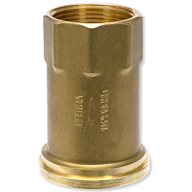 Sanitary check valve SBO series GESTRA AG for HVAC / brass / spring