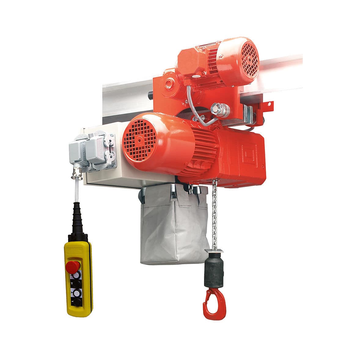 Electric chain hoist 66/04 AKE HADEF compact / trolley