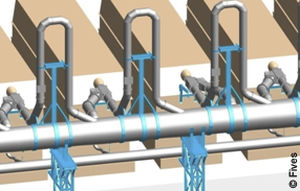 Hairpin Heat Exchanger Gas Liquid Fives Solios