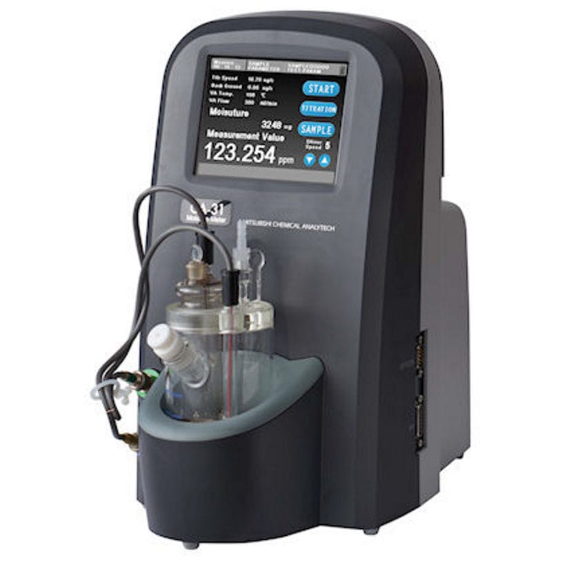 Karl Fischer titrator / coulometric CA31 Mitsubishi Chemical Analytech