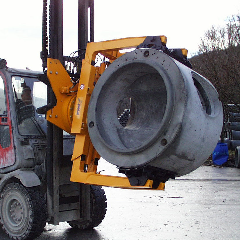 Concrete pipe lifting and turning clamp WG series Probst GmbH