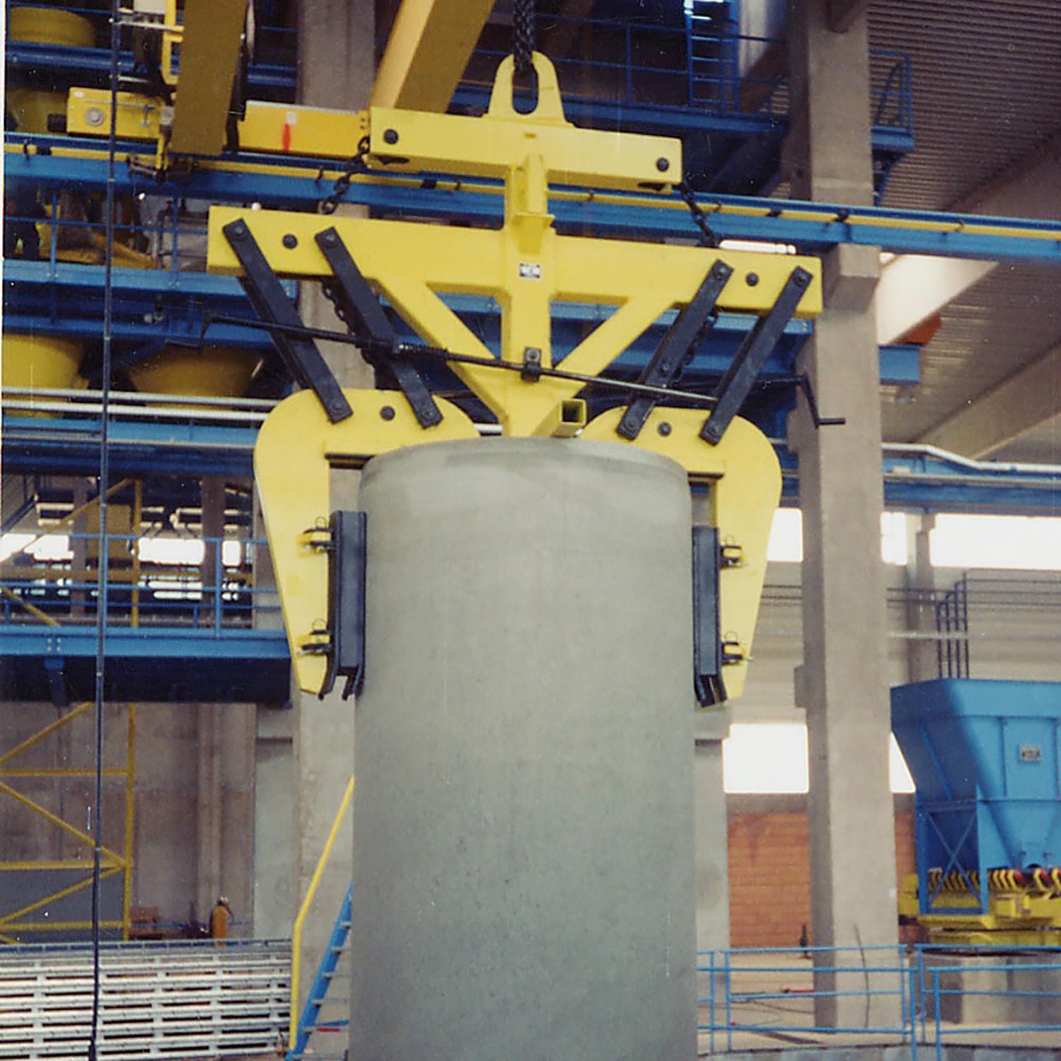 Concrete pipe lifting clamp RKXL series Probst GmbH vertical