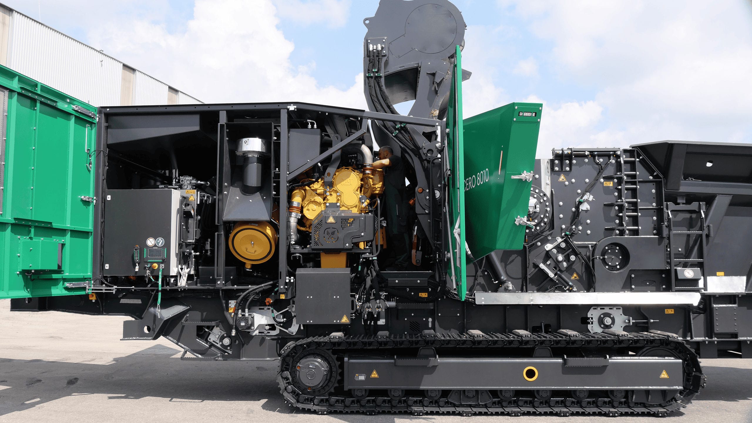 Single shaft shredder - Lacero - Komptech - for wood / for