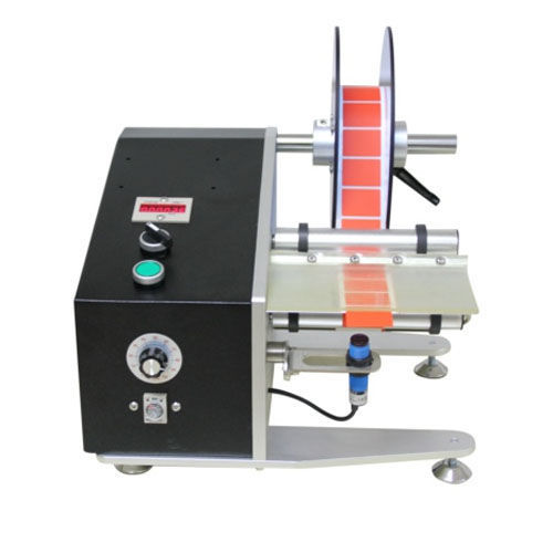 Semi-automatic labelling machine - LM-37100 - LC Printing Machine Factory Limited - for self ...