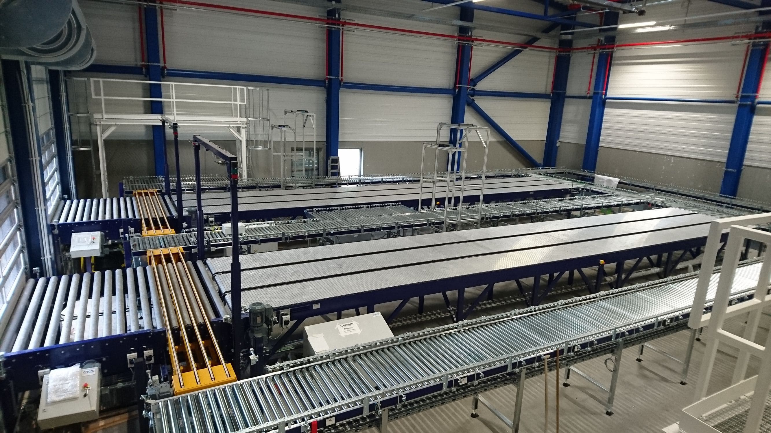 Slat Conveyor - Ancra Systems B.V. - Electric Drive / For Pallet / For ...