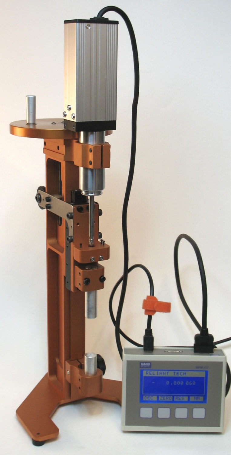 Highresolution extensometer calibrator CERH Reliant Technology, LLC