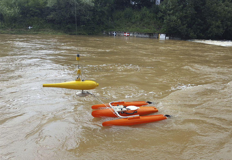 Doppler ultrasonic flow meter - RiverPro ADCP - Seba Hydrometrie GmbH ...