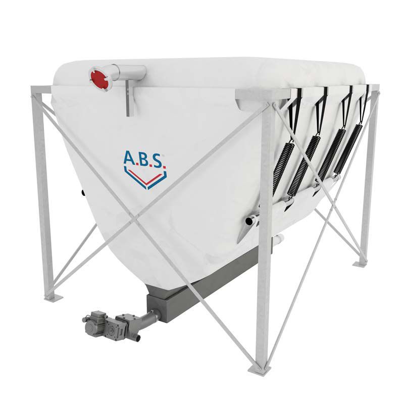 Wood pellet silo Flexilo SPRING A.B.S. Silo und Förderanlagen