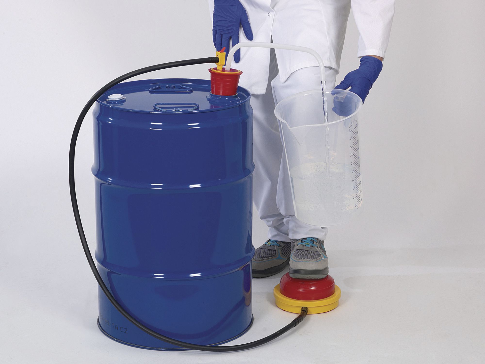 Foot-operated pump - OTAL® - Bürkle - for chemicals / for food ...