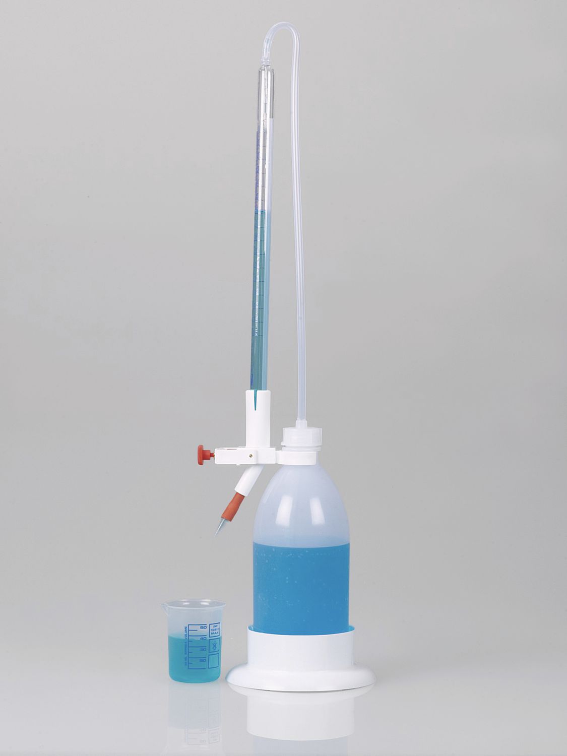 Titration burette Titrierbürette mit Splitterschutz Bürkle
