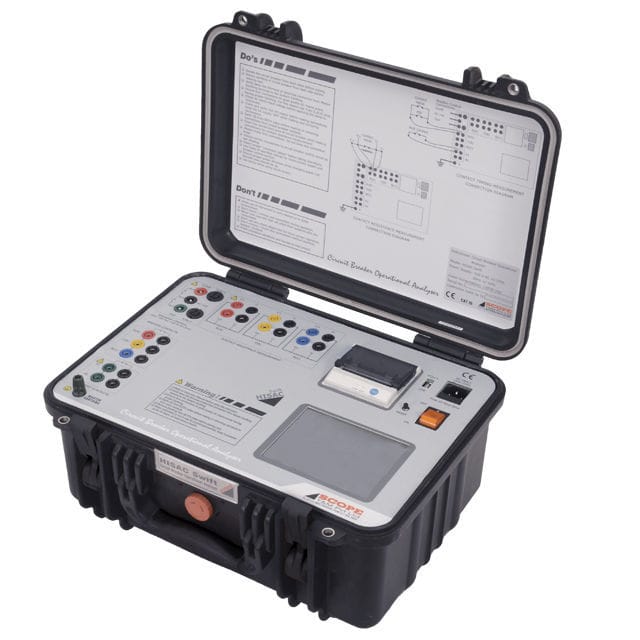 Current testing device - HISAC Swift - SCOPE T&M Pvt. Ltd. - resistance ...