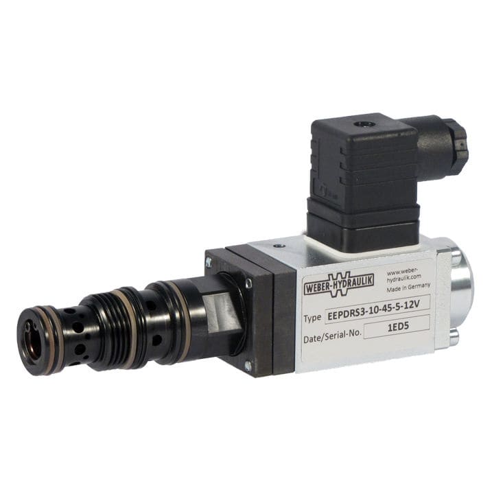 Pilotoperated solenoid valve EPDRS310 WEBERHYDRAULIK GMBH 3way / hydraulic / proportional
