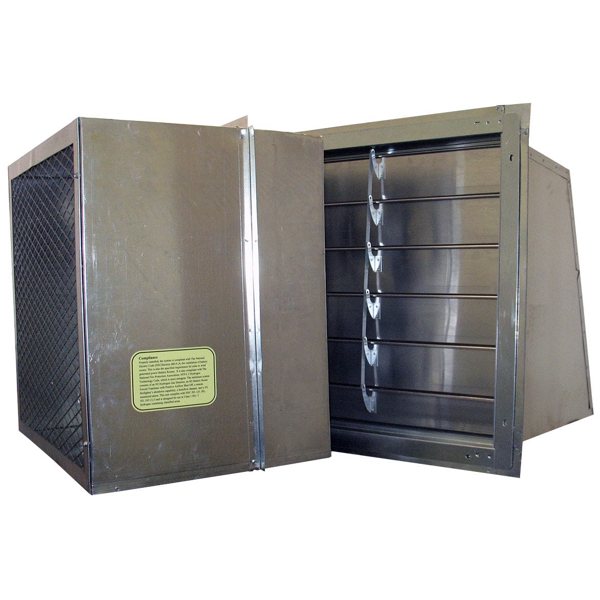 Hydrogen gas ventilation system VS24 Eagle Eye Power Solutions