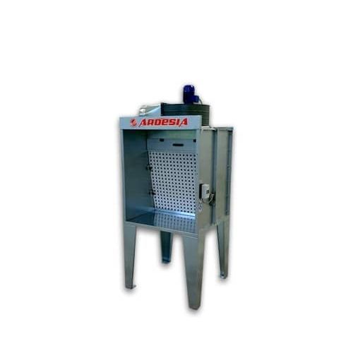 Open paint booth - Mini Silver - ARDESIA - for parts / dry filter