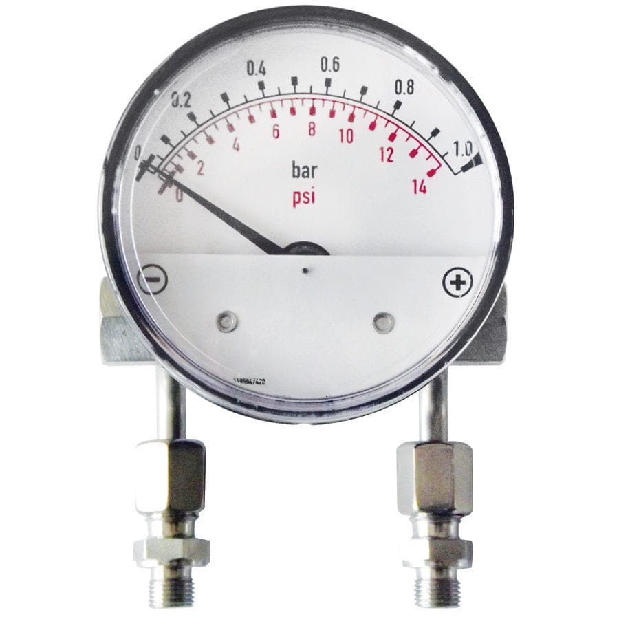 Differential pressure gauge MDHI 50 OMEGA AIR d.o.o. Ljubljana
