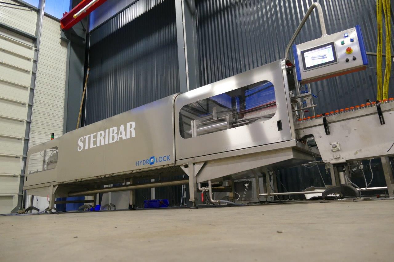 Highpressure food processing system STERIBAR HPP HYDROLOCK beverage