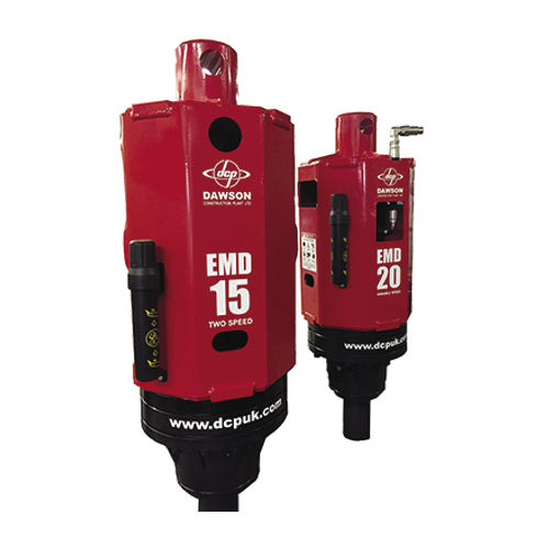 Excavator drill attachment - EMD series - DAWSON CONSTRUCTION PLANT LIMITED