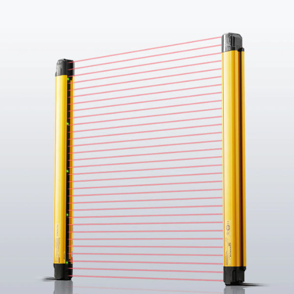 Safety light curtain GLR Keyence multibeam / throughbeam / rugged