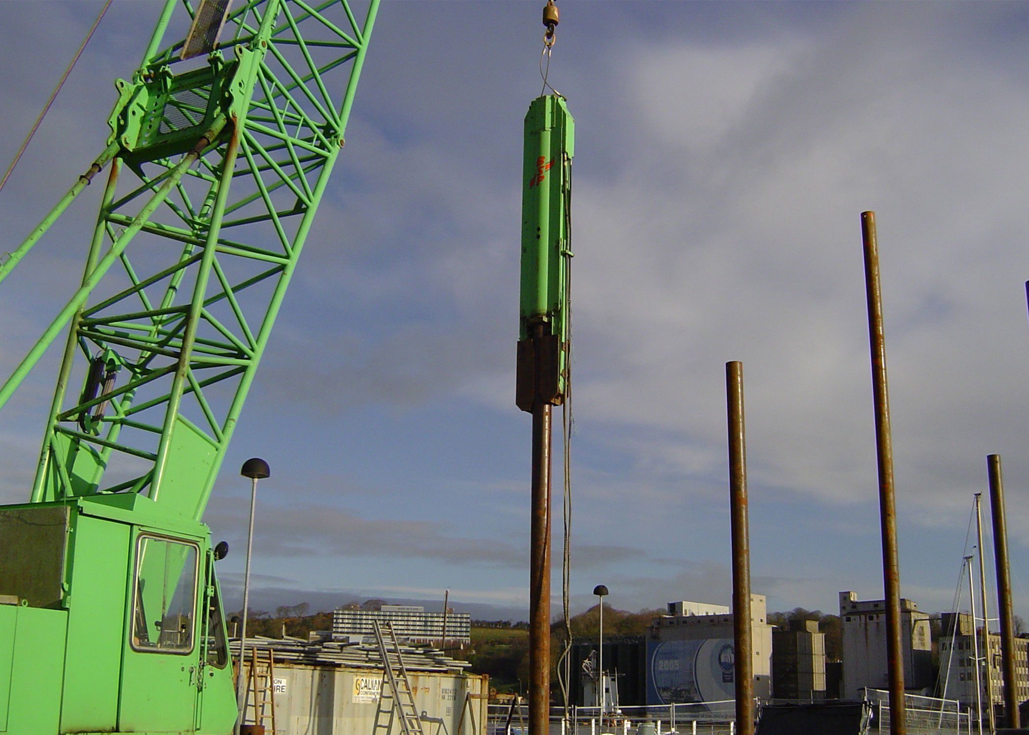 Hydraulic piledriving hammer SL20DA, SL30DA BSP International