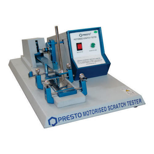Scratch resistance testing device - PSHT series - Presto Stantest Pvt ...