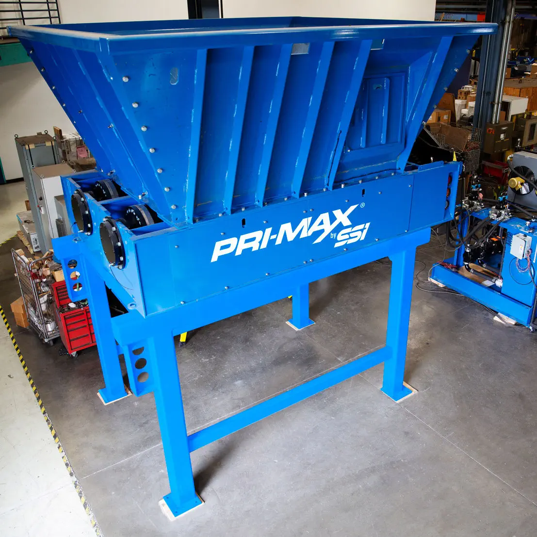 Primary shredder - PRI-MAX® PR4200 - SSI Shredding Systems, Inc