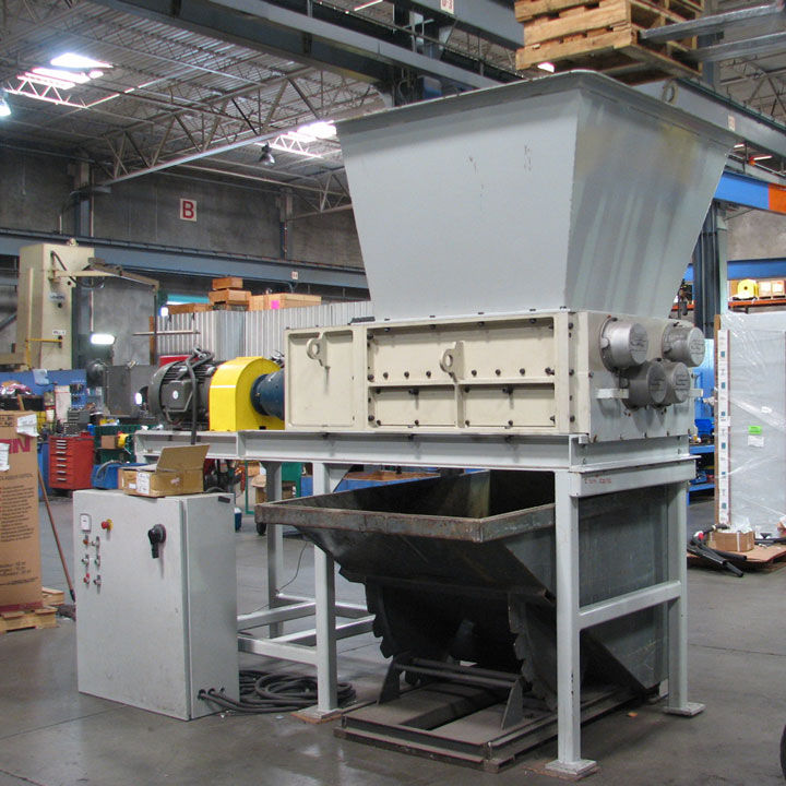Primary shredder Quad® Q55 SSI Shredding Systems, Inc. fourshaft