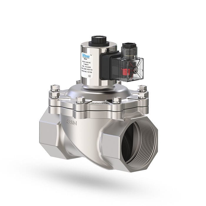 Diaphragm solenoid valve MCN series UFLOW AUTOMATION pilot