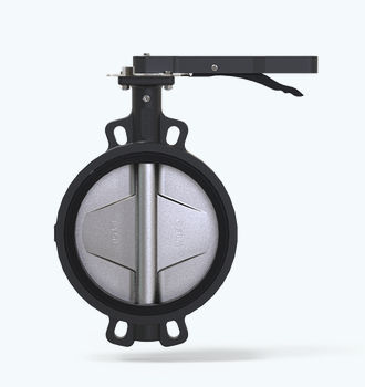 Butterfly Valve Uflow Automation Lever Mounting Flange Wafer