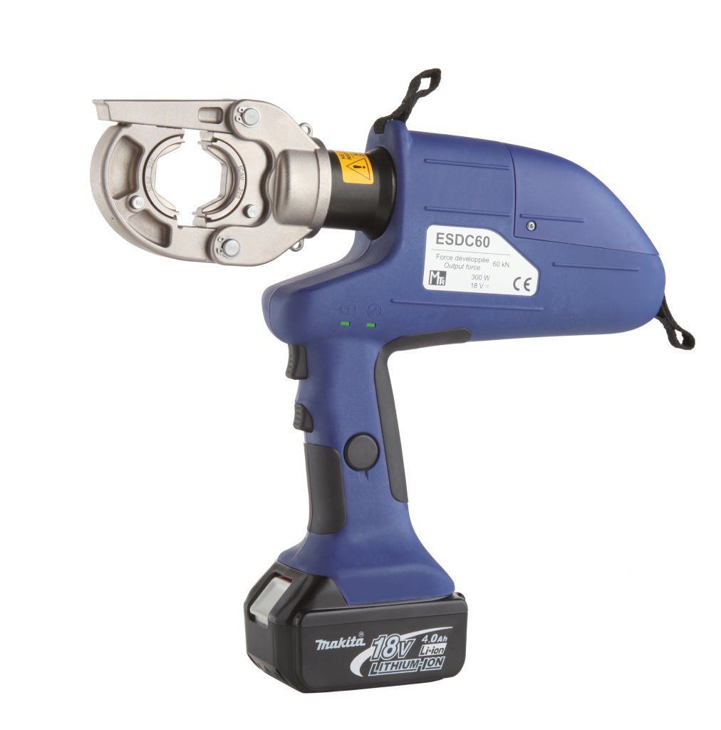 Electrohydraulic press ESDC60K1BLCM MECATRACTION swaging / handheld